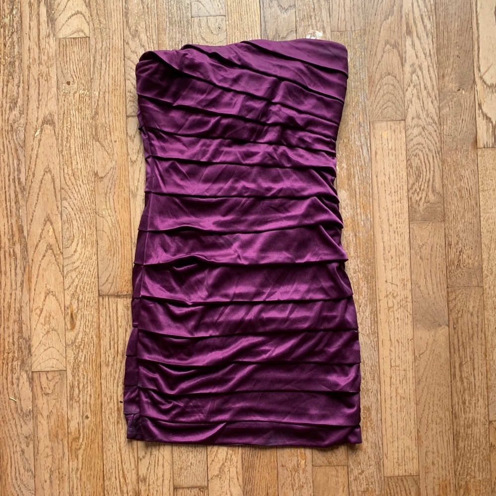 speechless bergundy tube dress